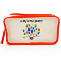 Japan Miffy Embroidered Pouch Pen Case - Museum Gallery - 1