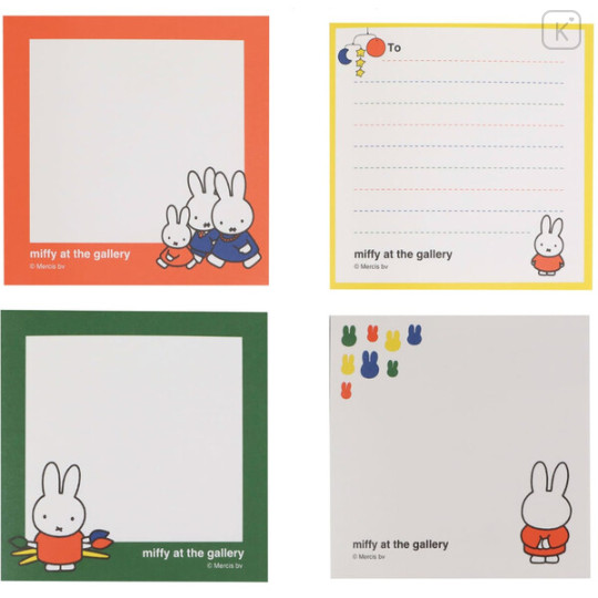 Japan Miffy Square Memo - Museum Gallery - 2