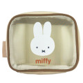 Japan Miffy Square Mesh Pouch - Beige - 1