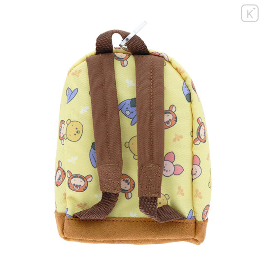 Japan Disney Outdoor Backpack Bag Pen Case - Pooh & Friends / Yellow - 4