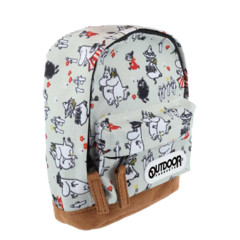 Japan Moomin Outdoor Backpack Bag Pen Case - Characters / Mint