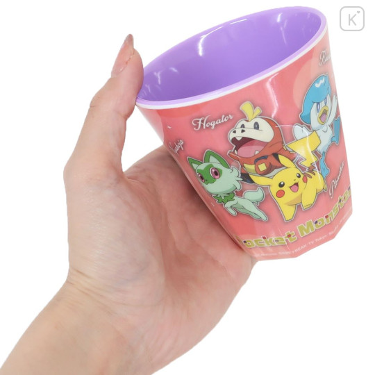 Japan Pokemon Melamine Tumbler - Fuecoco & Pikachu & Quaxly & Sprigatito - 2