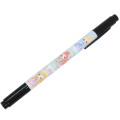 Japan Disney Oil-Based Twin Tip Marker Pen Fine & Bold - Ariel & Cinderella & Rapunzel - 1