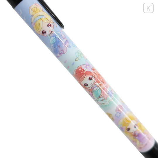 Japan Disney Oil-Based Twin Tip Marker Pen Fine & Bold - Ariel & Cinderella & Rapunzel - 2