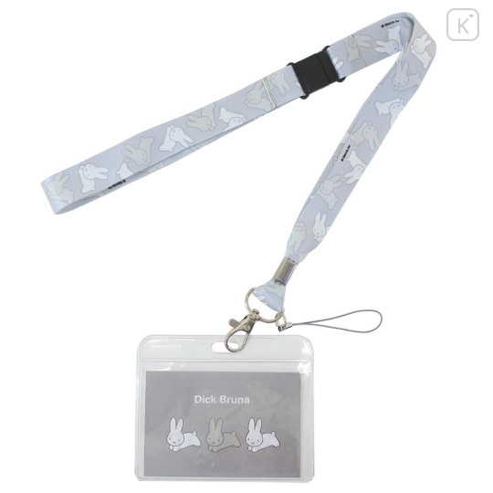 Japan Miffy Neck Strap - Miffy / Grey - 1