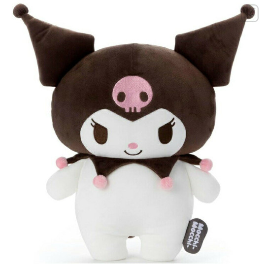 Japan Sanrio Mocchi-Mocchi- Plush Toy (M) - Kuromi - 1