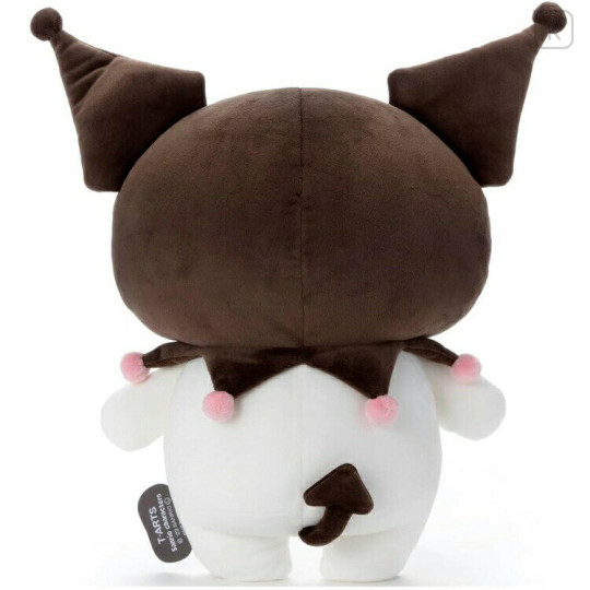 Japan Sanrio Mocchi-Mocchi- Plush Toy (M) - Kuromi - 3