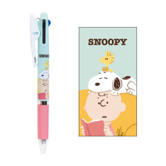 Japan Peanuts Jetstream 3 Color Multi Ball Pen - Snoopy / Nap Time