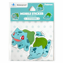 Japan Pokemon Vinyl Deco Sticker Set - Bulbasaur
