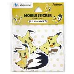 Japan Pokemon Vinyl Deco Sticker Set - Mimikyu