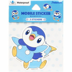 Japan Pokemon Vinyl Deco Sticker Set - Piplup