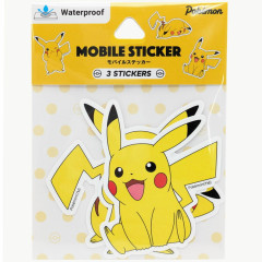 Japan Pokemon Vinyl Deco Sticker Set - Pikachu