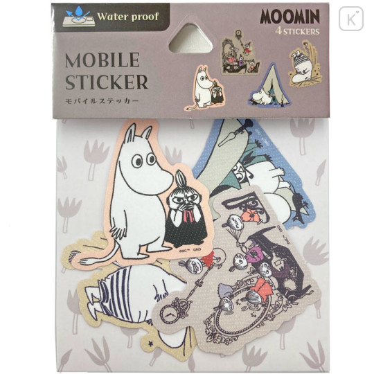 Japan Moomin Vinyl Deco Sticker Set - Characters - 1