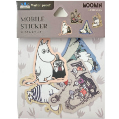 Japan Moomin Vinyl Deco Sticker Set - Characters