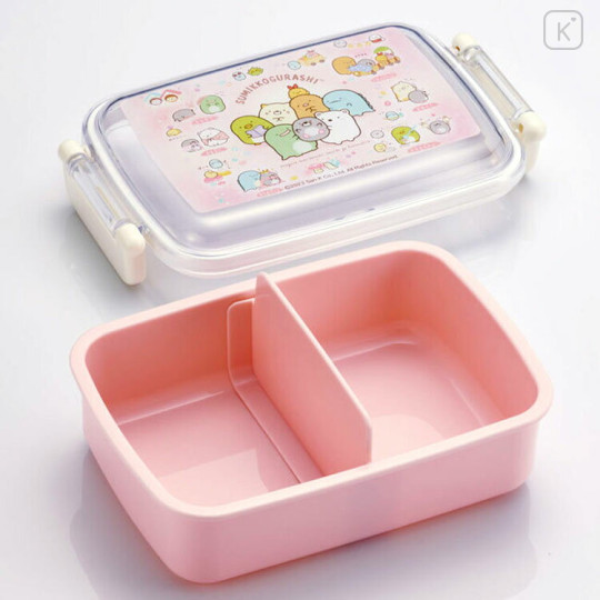 Japan San-X Bento Lunch Box 450ml - Sumikko Gurashi / Pink - 2