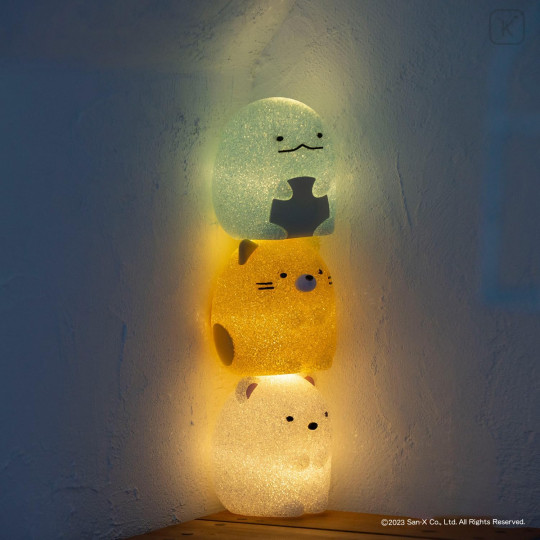 Japan San-X Battery-Powered Mascot EVA Nightlight - Sumikko Gurashi / Tokage - 4