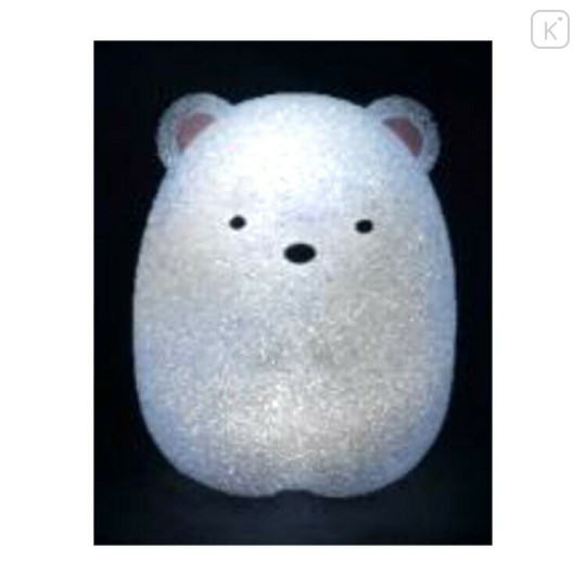 Japan San-X Battery-Powered Mascot EVA Nightlight - Sumikko Gurashi / Shirokuma - 2