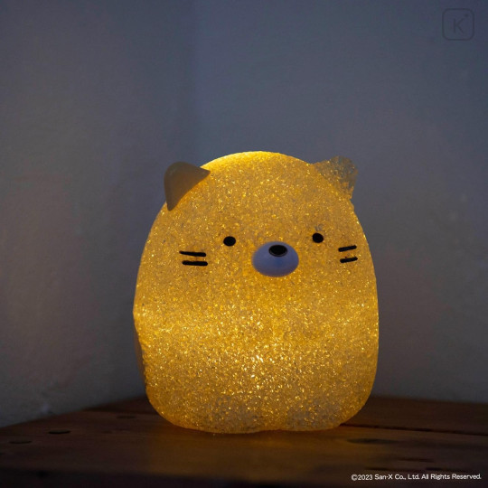 Japan San-X Battery-Powered Mascot EVA Nightlight - Sumikko Gurashi / Neko - 3