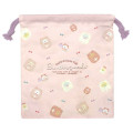 Japan San-X Drawstring Bag - Sumikko Gurashi / Cafe Bear at Home - 1