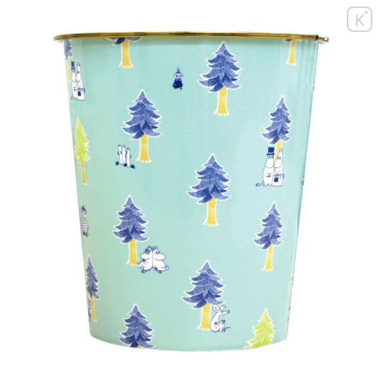 Japan Moomin Trash Can - Mint - 1