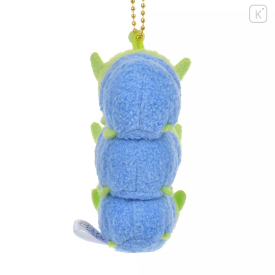 Japan Disney Store Tsum Tsum Plush Keychain - Toy Story Little Green Men - 4