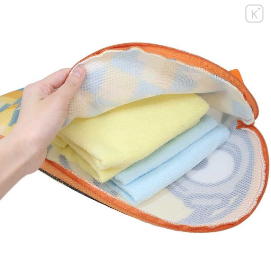 Japan Minions Laundry Net Mesh Pouch - Bob & Bear Tim - 3