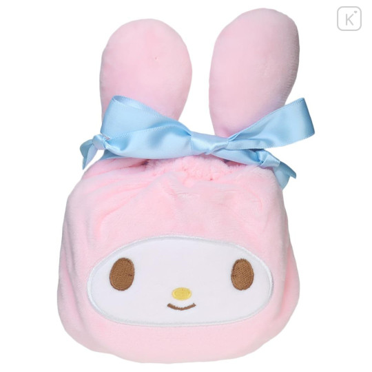 Japan Sanrio Drawstring Bag - My Melody / 2-Way Style Mimimusubi - 1