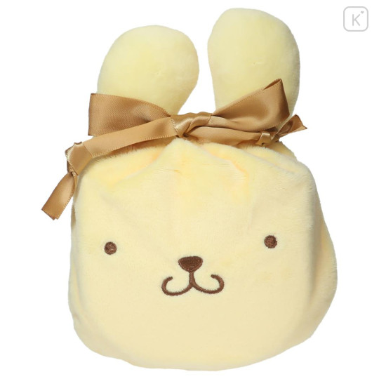 Japan Sanrio Drawstring Bag - Pompompurin / 2-Way Style Mimimusubi - 1