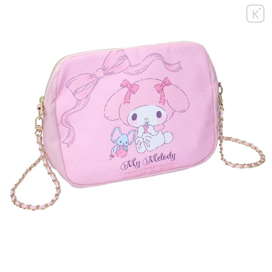 Japan Sanrio Clear Shoulder Bag Ita Bag - My Melody - 2