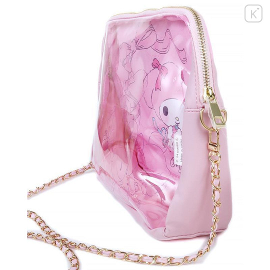 Japan Sanrio Clear Shoulder Bag - My Melody - 5