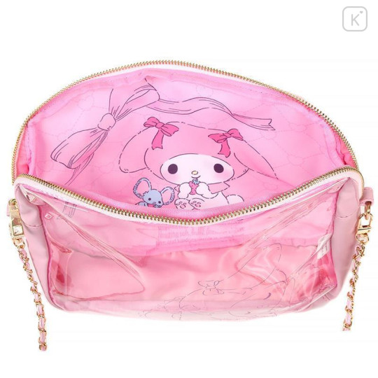 Japan Sanrio Clear Shoulder Bag - My Melody - 6