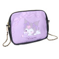 Japan Sanrio Clear Shoulder Bag Ita Bag - Kuromi - 2