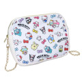 Japan Sanrio Clear Shoulder Bag - Hello Kitty 50th Anniversary / White - 2