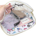 Japan Sanrio Clear Shoulder Bag Ita Bag - Hello Kitty 50th Anniversary / White - 3