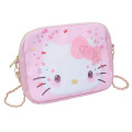 Japan Sanrio Clear Shoulder Bag - Hello Kitty 50th Anniversary Pink - 2