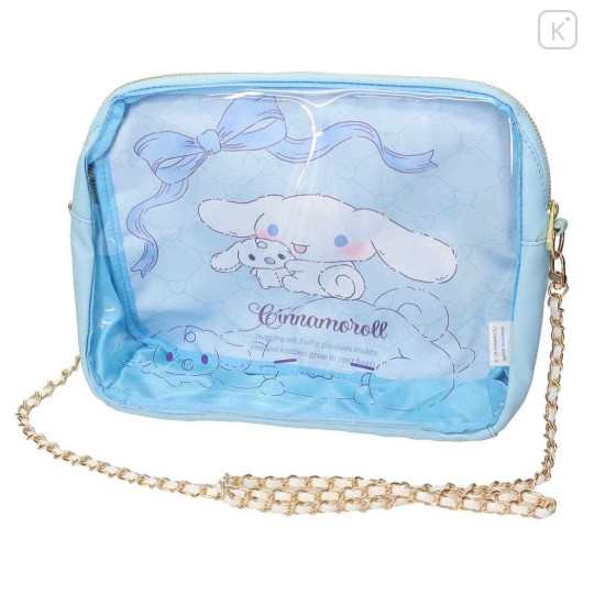 Japan Sanrio Clear Shoulder Bag - Cinnamoroll - 1