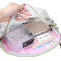 Japan Sanrio Clear Shoulder Bag - Characters / Summer Time Pink - 3