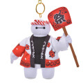 Japan Disney Store Plush Keychain - Baymax : Japanese Festival Matsuri - 1