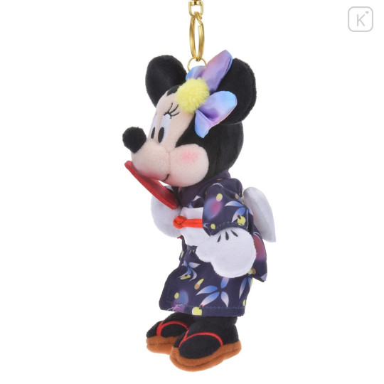 Japan Disney Store Plush Keychain - Minnie Mouse / Japanese Festival Matsuri - 2