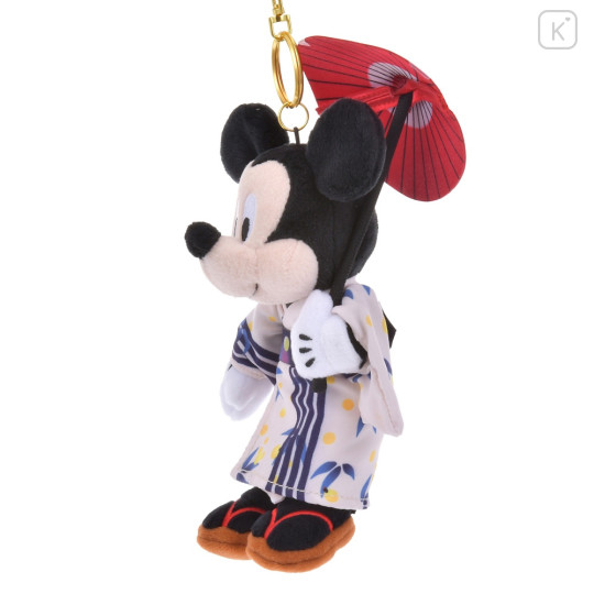 Japan Disney Store Plush Keychain - Mickey Mouse : Japanese Festival Matsuri - 2