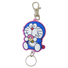 Japan Doraemon Reel Keychain - Yummy Donut