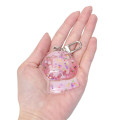 Japan Sanrio Floating Sequins Keychain - Hello Kitty / Crystal Ball - 2