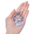 Japan Sanrio Floating Sequins Keychain - Cinnamoroll / Crystal Ball - 2