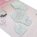 Japan Sanrio Decoration Mirror - Hello Kitty & Hello Mimmy - 2