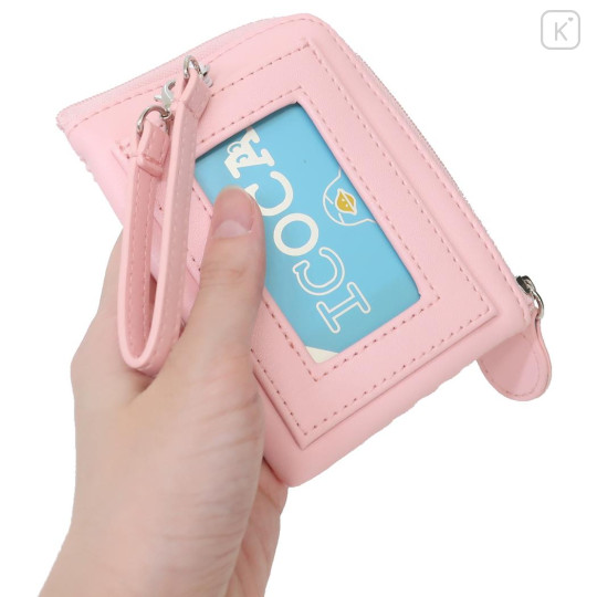 Japan Pokemon Pass Case & Coin Case - Sylveon / Mesh Pastel - 2