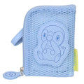 Japan Pokemon Pass Case & Coin Case - Piplup / Mesh Pastel - 1