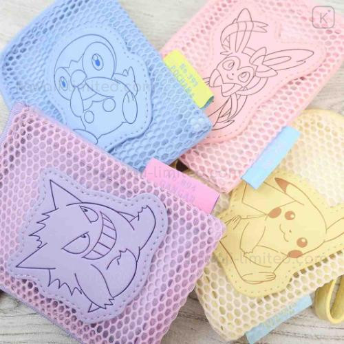 Japan Pokemon Pass Case & Coin Case - Piplup   Mesh 