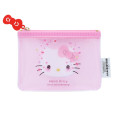 Japan Sanrio Flat Pouch - Hello Kitty 50th Anniversary Pink - 1