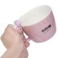 Japan Sanrio Soup Mug with Nokkari Figure - Kuromi / Comics - 2