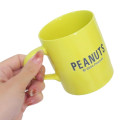 Japan Peanuts Porcelain Mug - Woodstock Face / Smile Yellow - 2